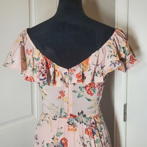 Rebecca Taylor Marlena Ruffle Silk Dress Women's Size 0 EUC - Picture 14 of 16